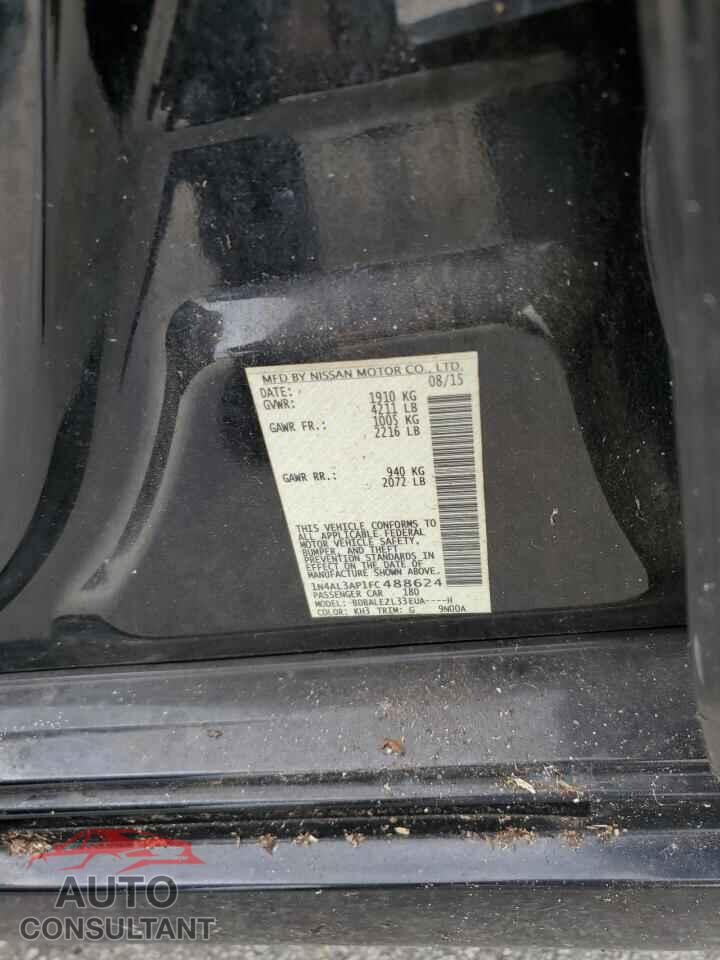 NISSAN ALTIMA 2015 - 1N4AL3AP1FC488624