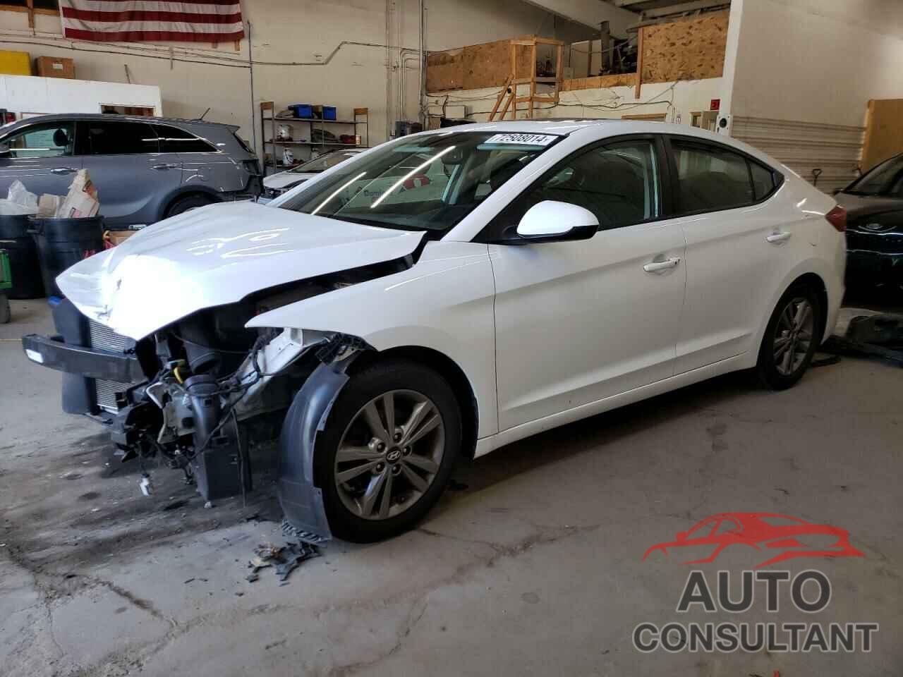 HYUNDAI ELANTRA 2018 - 5NPD84LF2JH381288