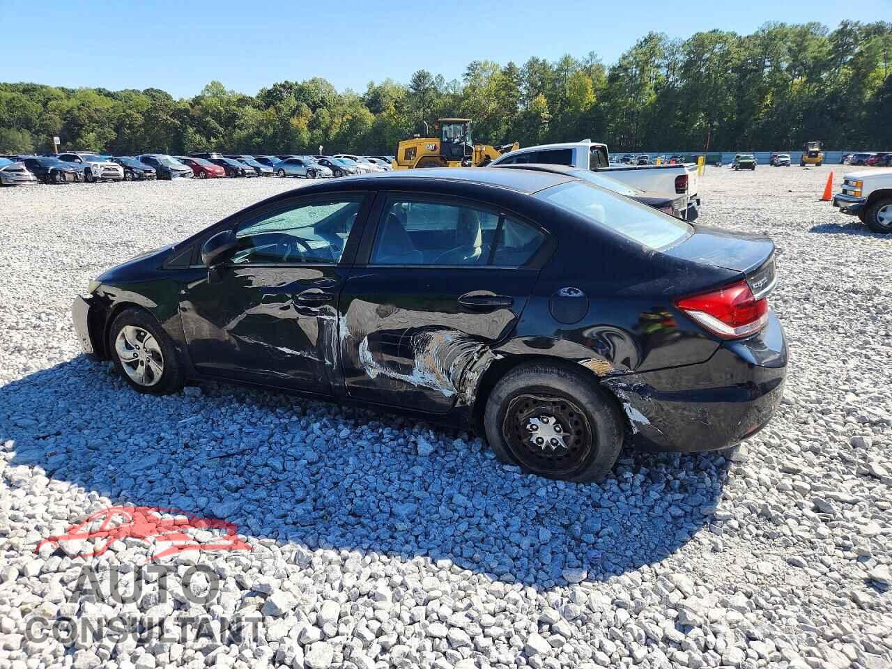 HONDA CIVIC 2013 - 2HGFB2F54DH544958