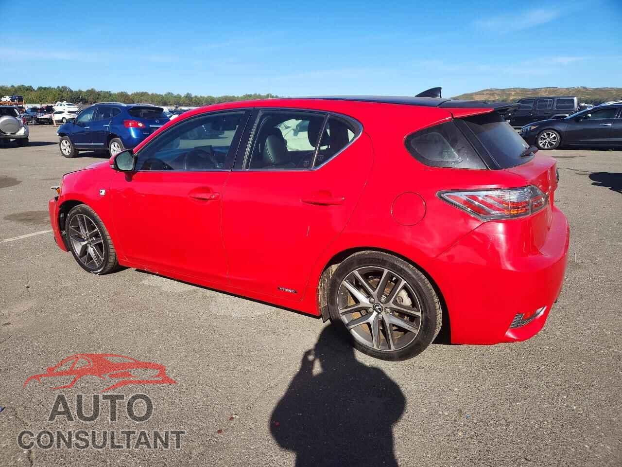 LEXUS CT 200 2014 - JTHKD5BH9E2187200