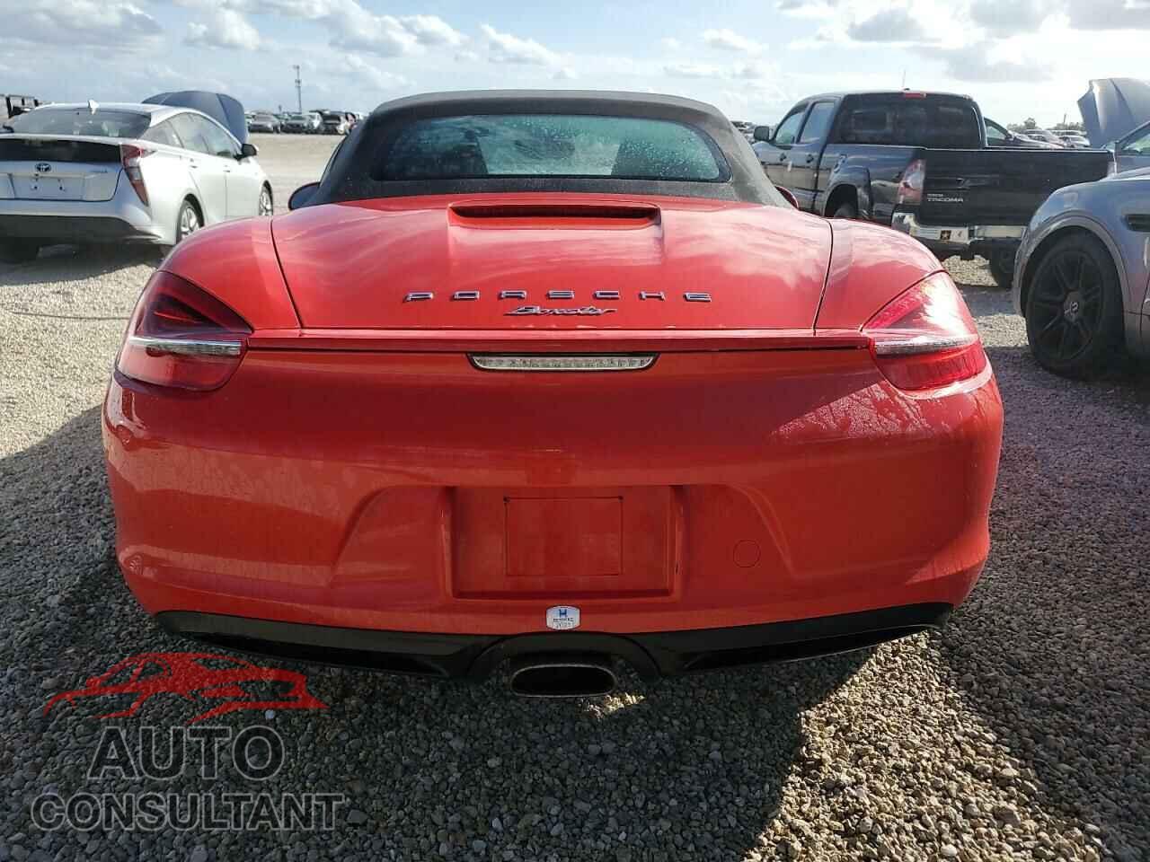 PORSCHE BOXSTER 2016 - WP0CA2A84GS120540
