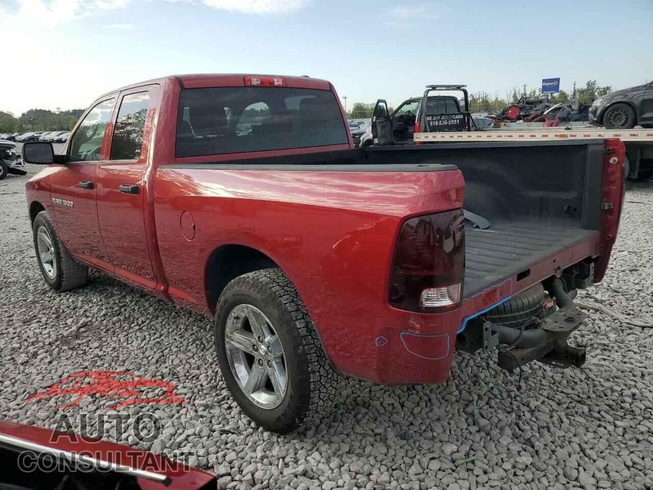 DODGE RAM 1500 2012 - 1C6RD7FP4CS116990