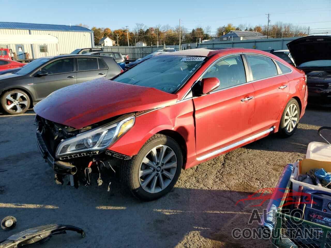 HYUNDAI SONATA 2017 - 5NPE34AFXHH458778