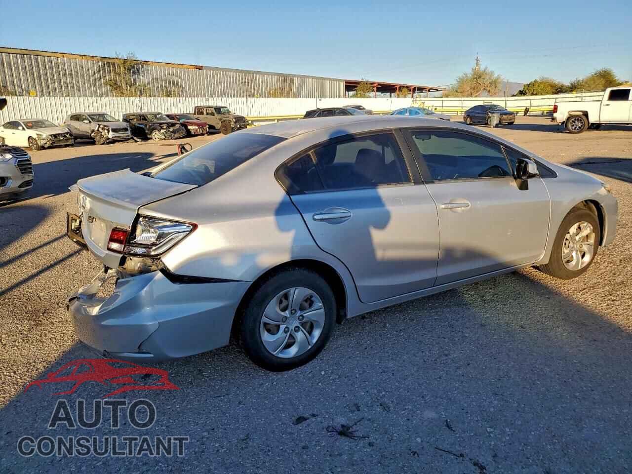 HONDA CIVIC 2013 - 2HGFB2F54DH590242