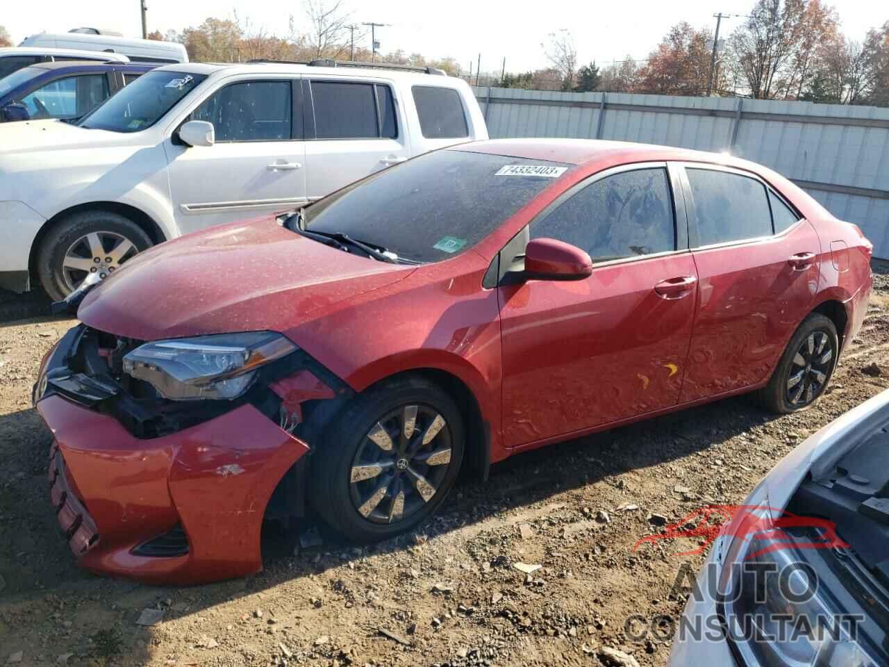 TOYOTA COROLLA 2018 - 2T1BURHE1JC120513