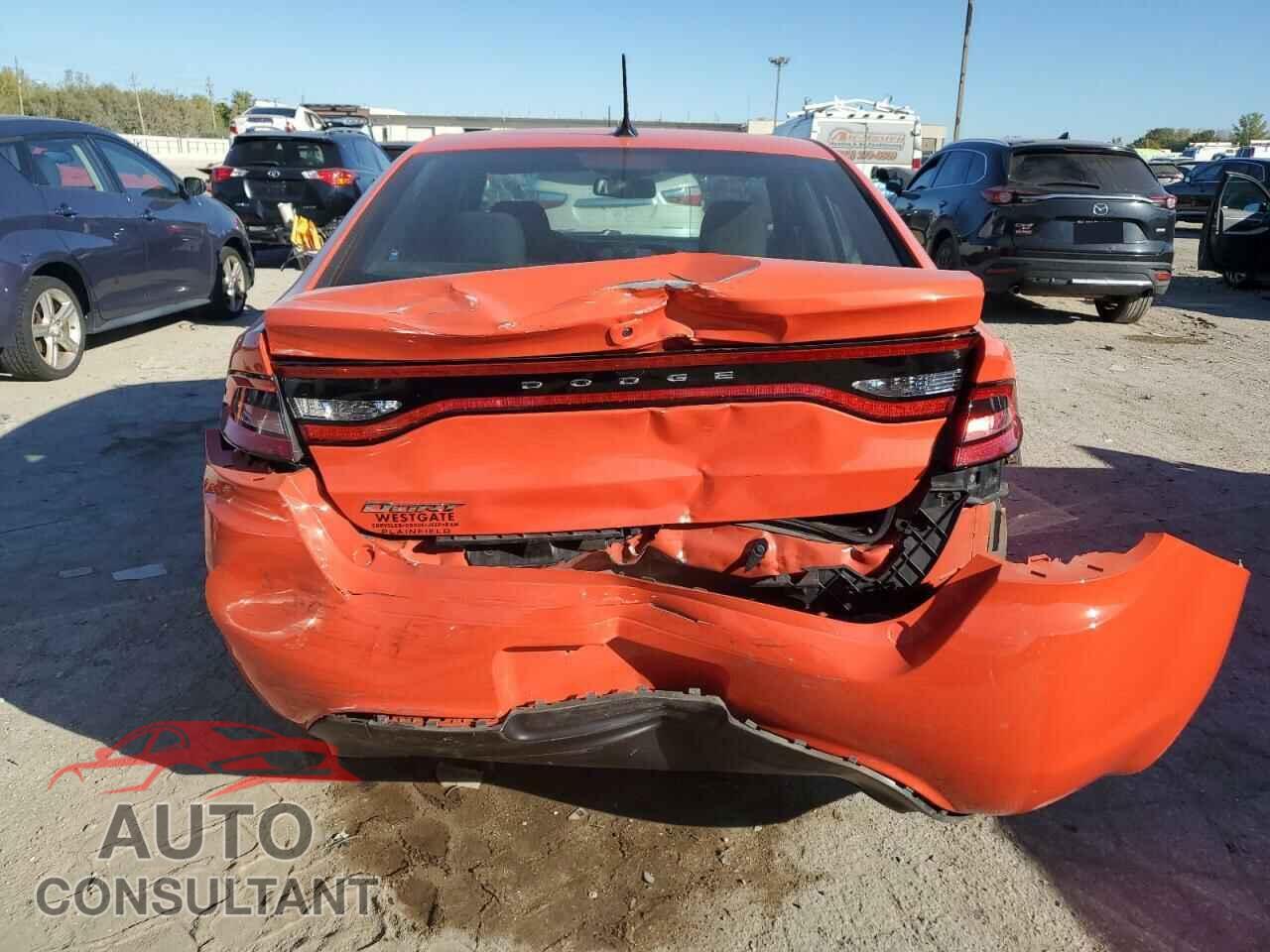 DODGE DART 2016 - 1C3CDFBB9GD752497