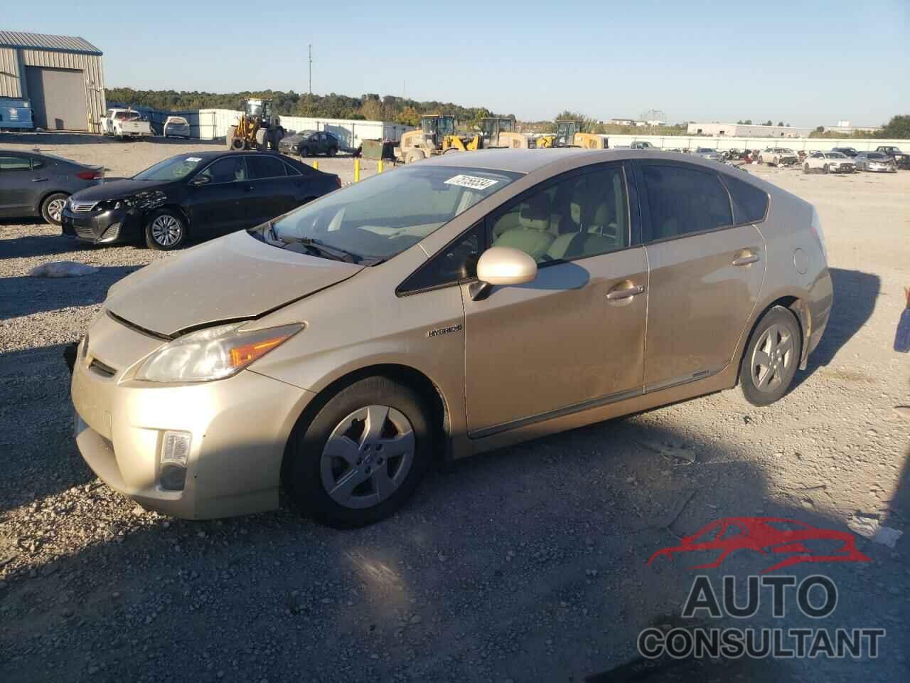 TOYOTA PRIUS 2011 - JTDKN3DU9B1394216