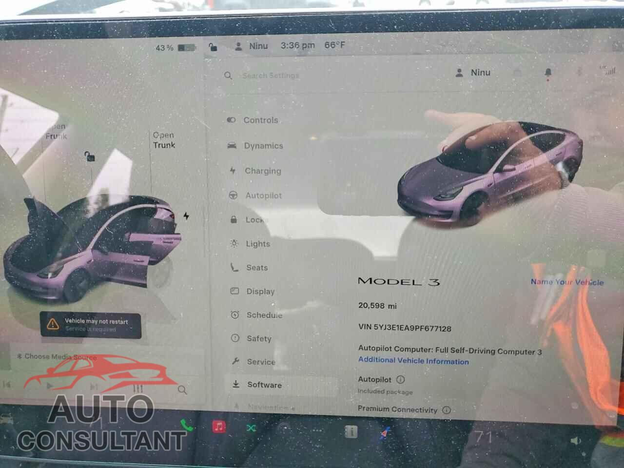 TESLA MODEL 3 2023 - 5YJ3E1EA9PF677128