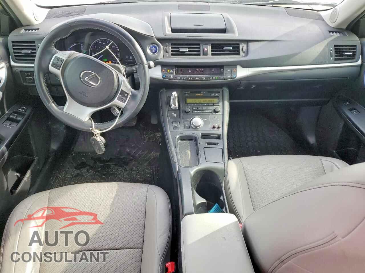 LEXUS CT 200 2012 - JTHKD5BH6C2079663