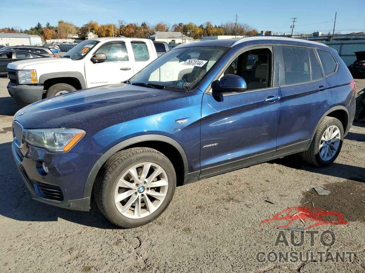 BMW X3 2016 - 5UXWX9C52G0D68404