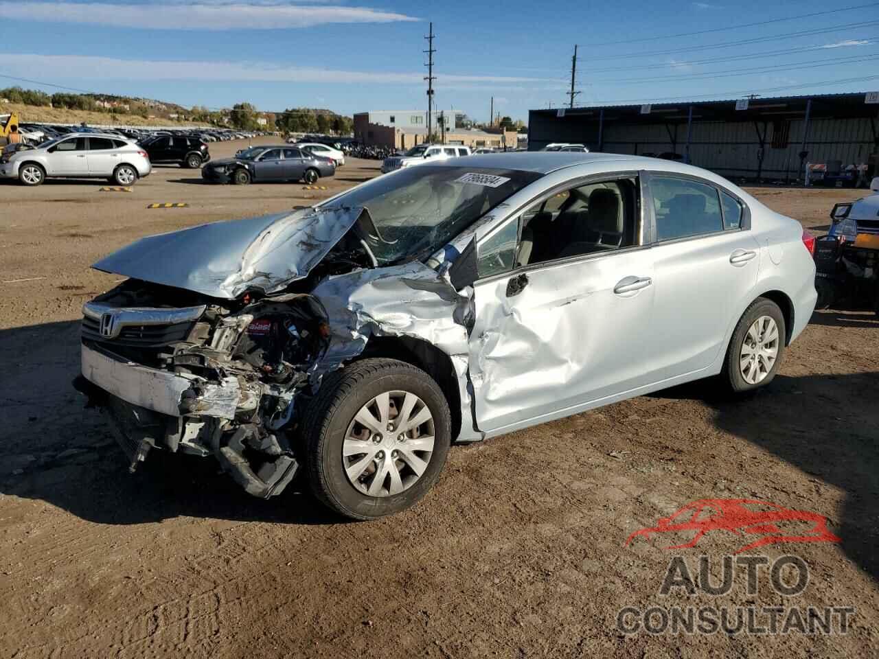 HONDA CIVIC 2012 - 2HGFB2F53CH509651