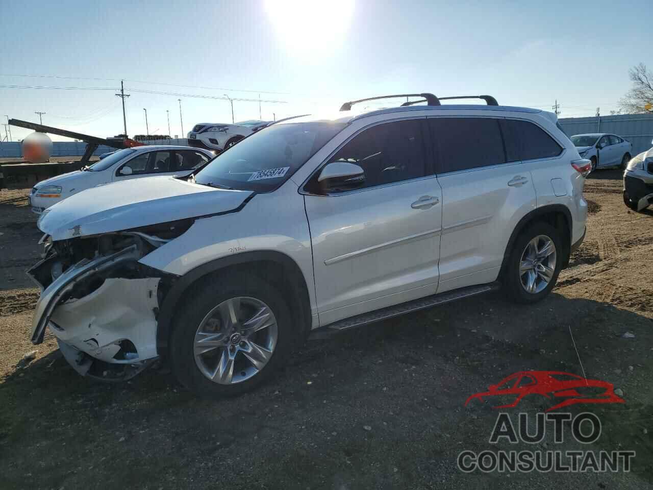 TOYOTA HIGHLANDER 2016 - 5TDDKRFH0GS297016