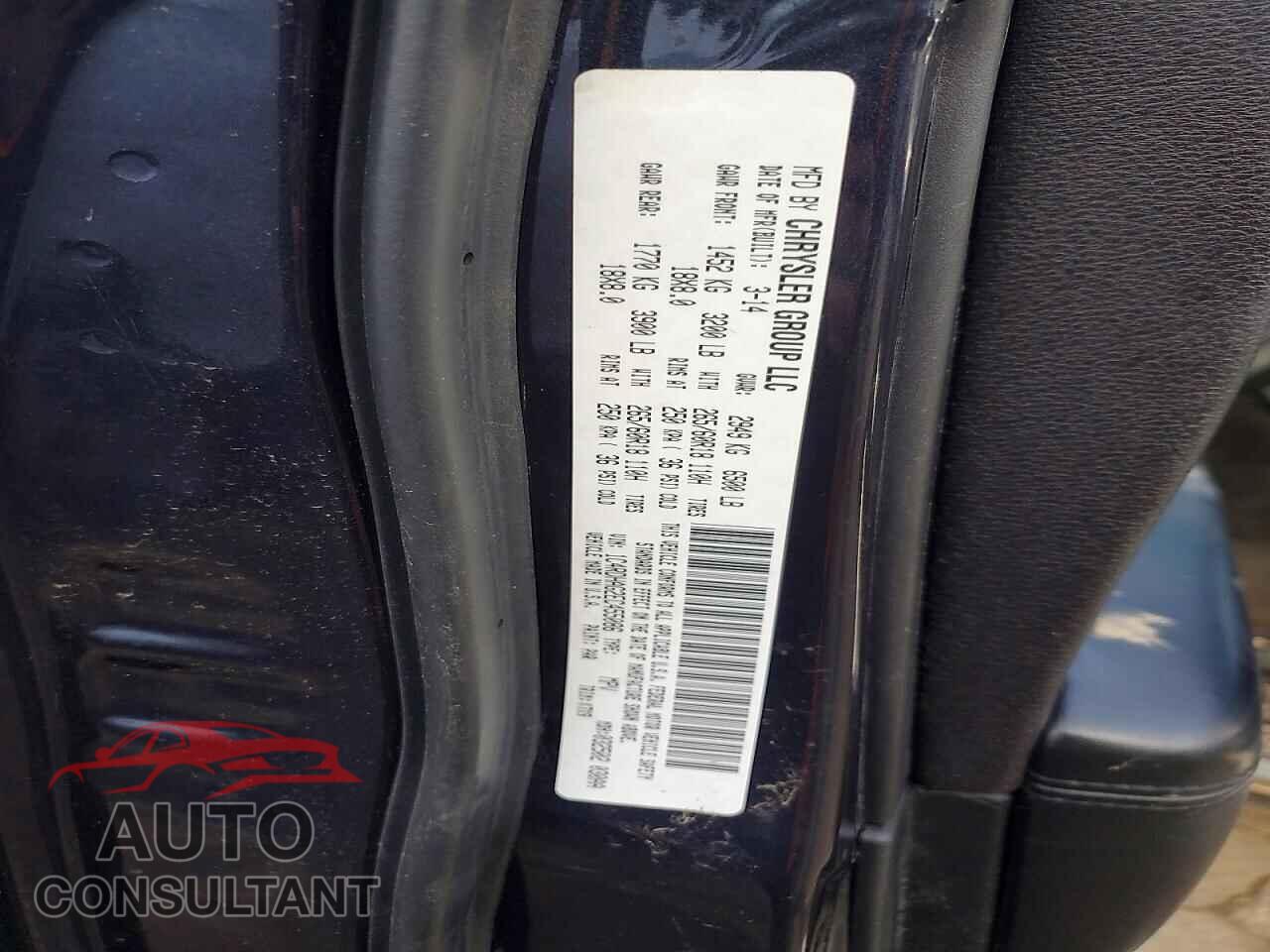 DODGE DURANGO 2014 - 1C4RDHAG2EC455086