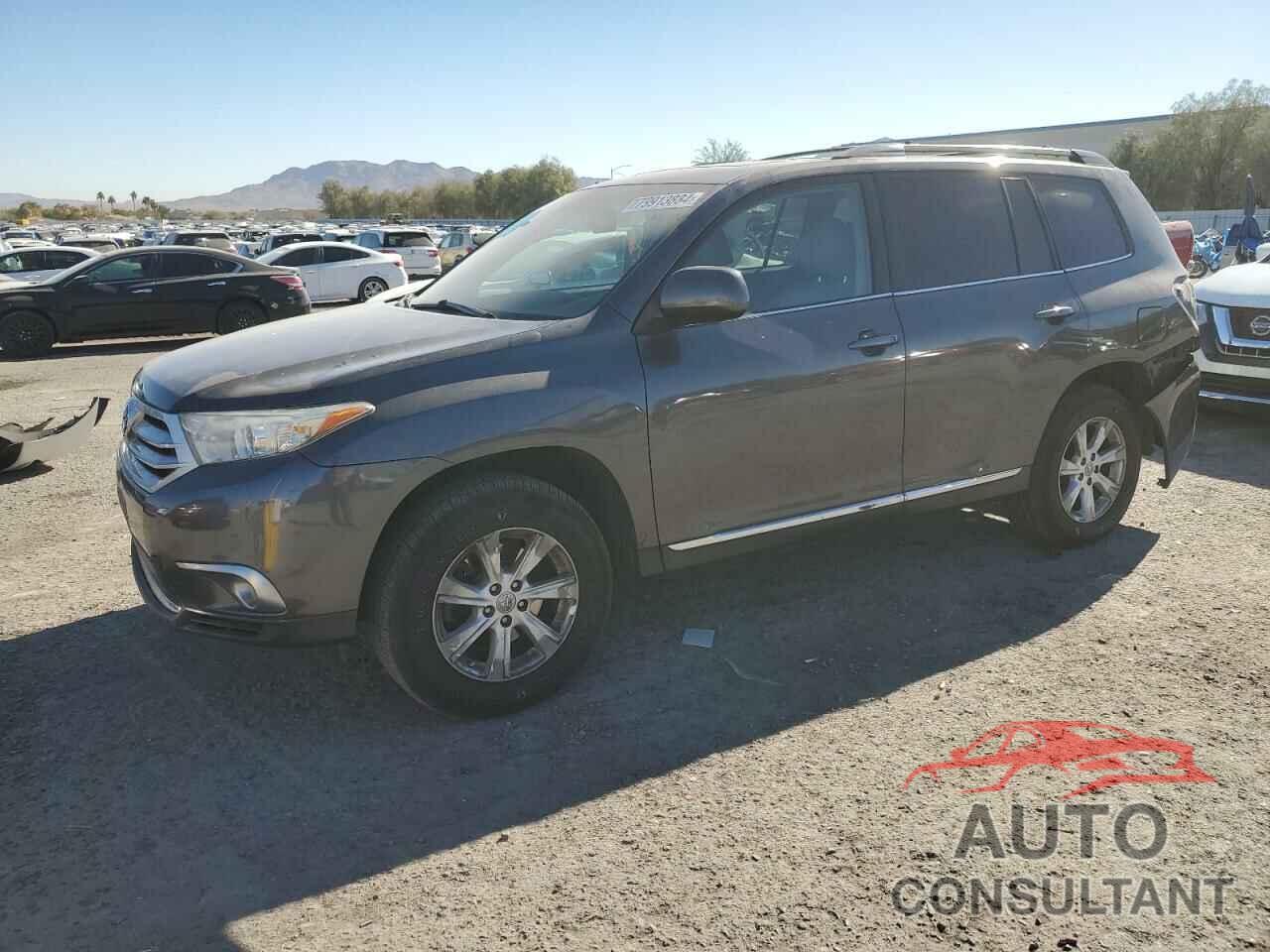 TOYOTA HIGHLANDER 2012 - 5TDBK3EH5CS112751