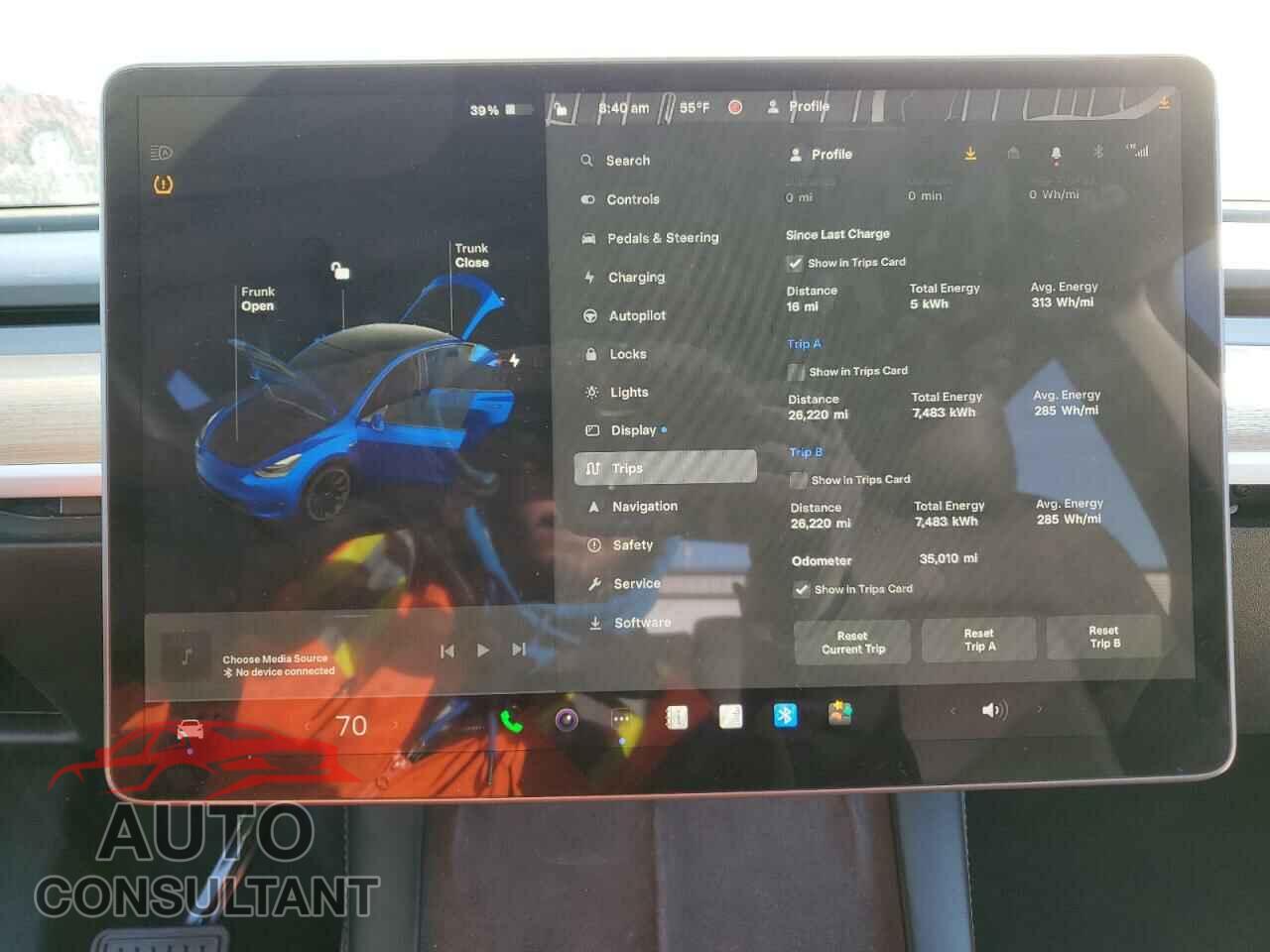 TESLA MODEL Y 2022 - 7SAYGDEE5NF480669