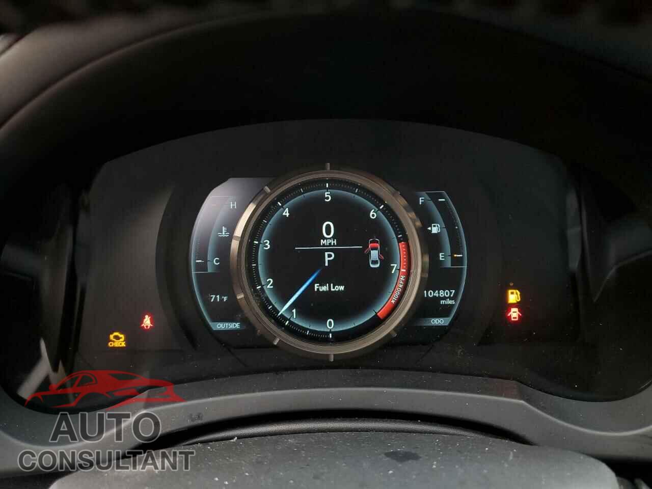 LEXUS IS 2016 - JTHBE1D21G5026629