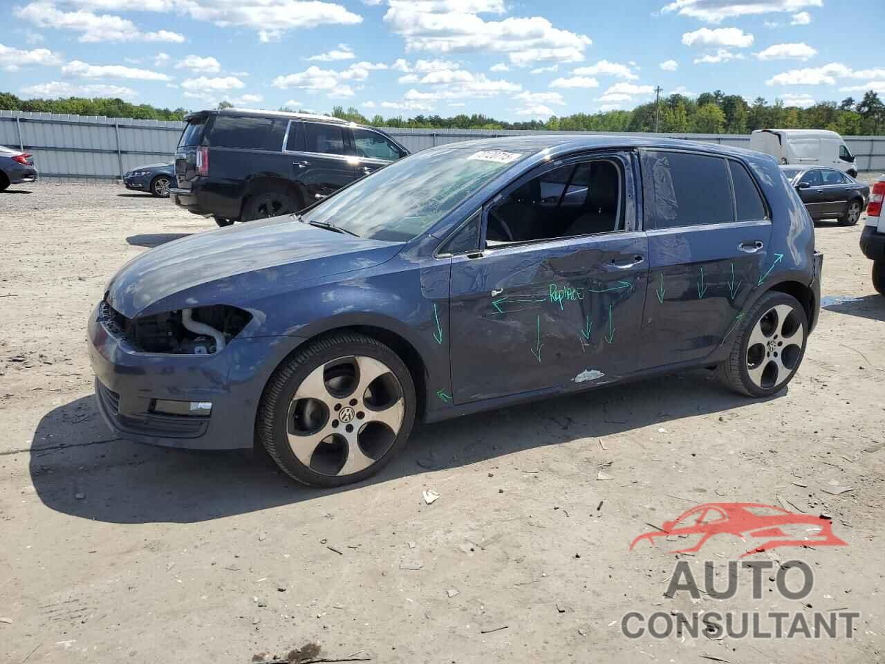 VOLKSWAGEN GOLF 2015 - 3VW2A7AU0FM041957