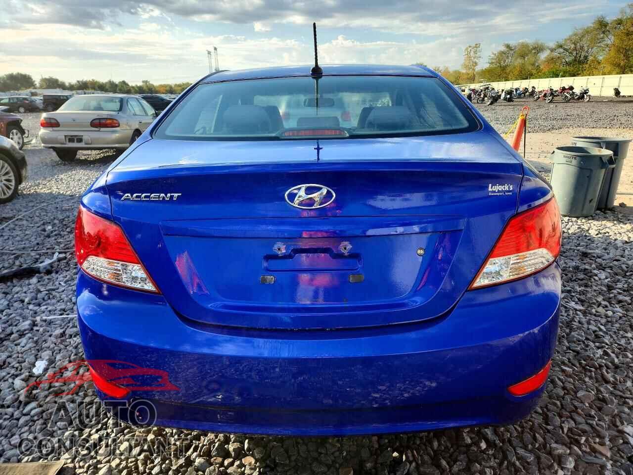 HYUNDAI ACCENT 2013 - KMHCU4AEXDU340155