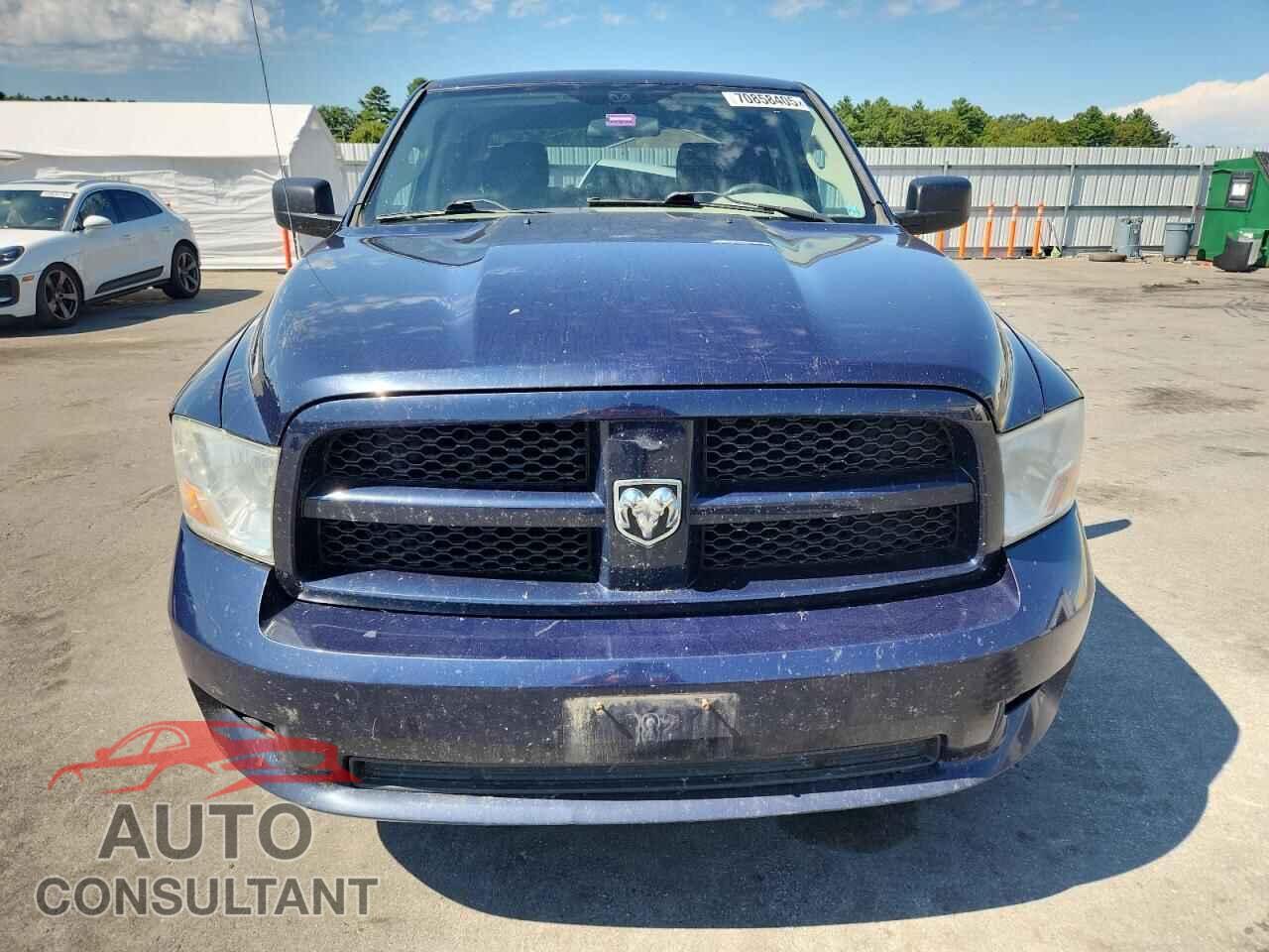DODGE RAM 1500 2012 - 1C6RD7KT3CS218817