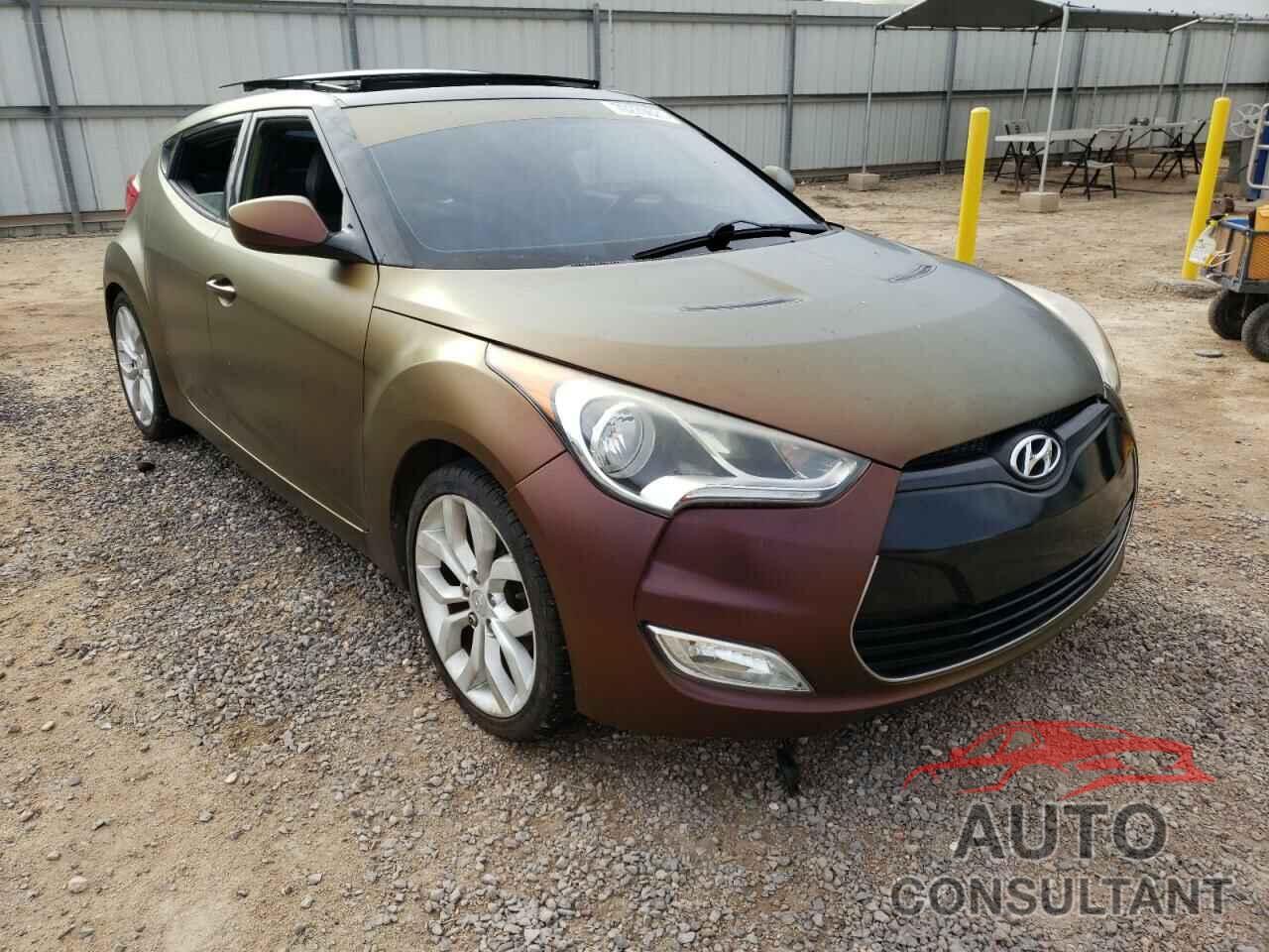 HYUNDAI VELOSTER 2012 - KMHTC6AD6CU027348