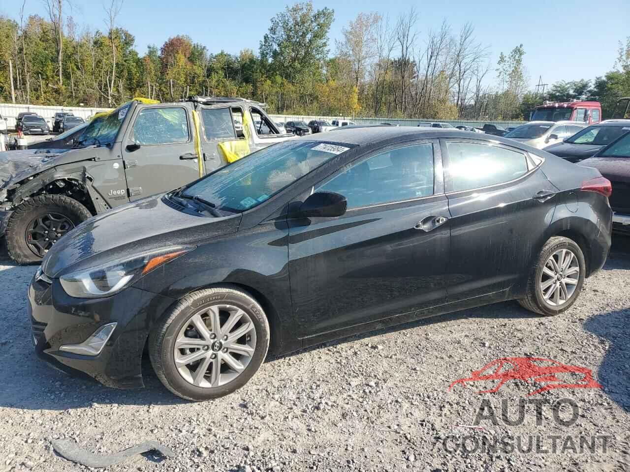 HYUNDAI ELANTRA 2016 - 5NPDH4AE5GH706437