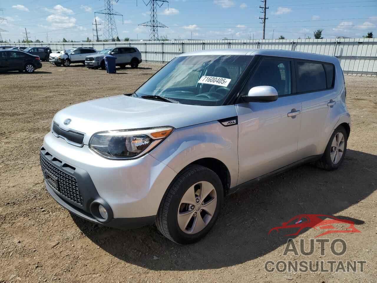 KIA SOUL 2015 - KNDJN2A26F7783522