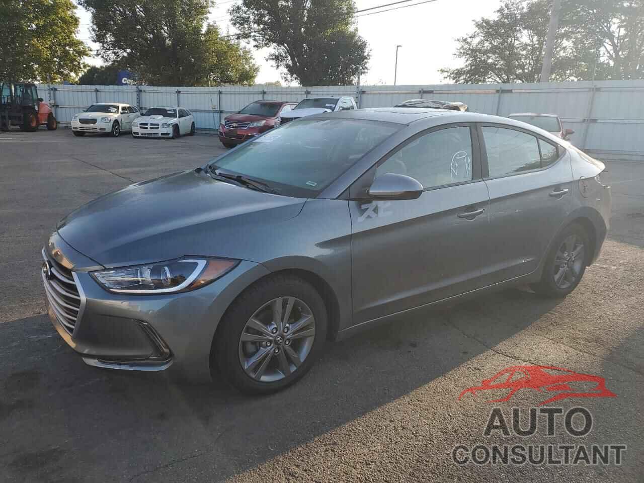 HYUNDAI ELANTRA 2018 - KMHD84LF5JU656945