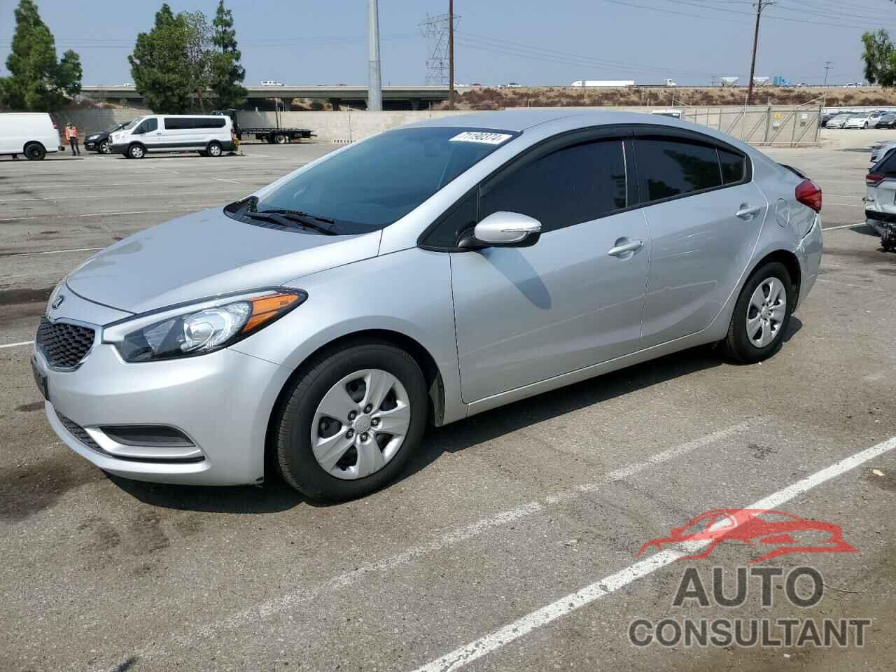 KIA FORTE 2016 - KNAFX4A63G5498947