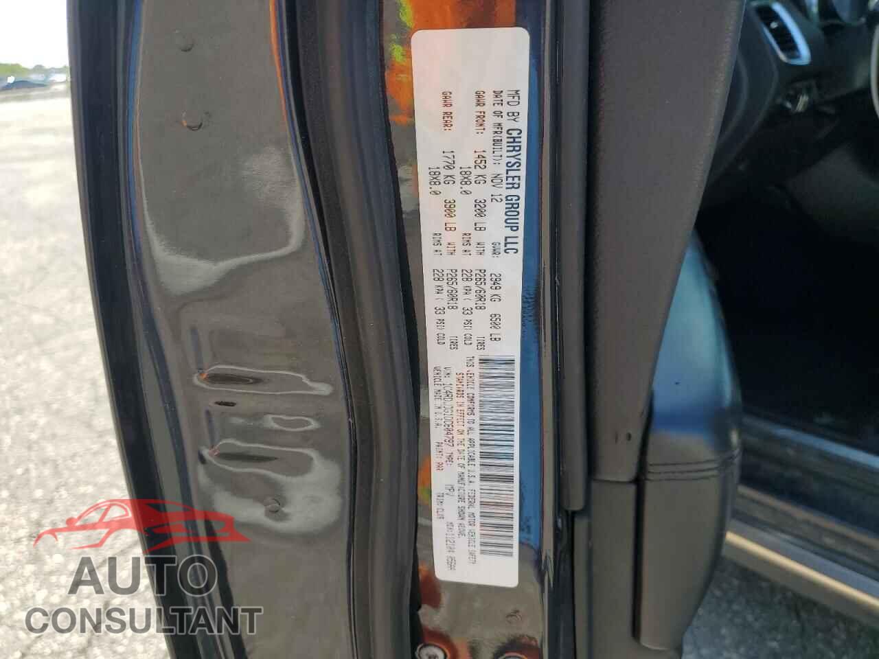DODGE DURANGO 2013 - 1C4RDJDG1DC604797