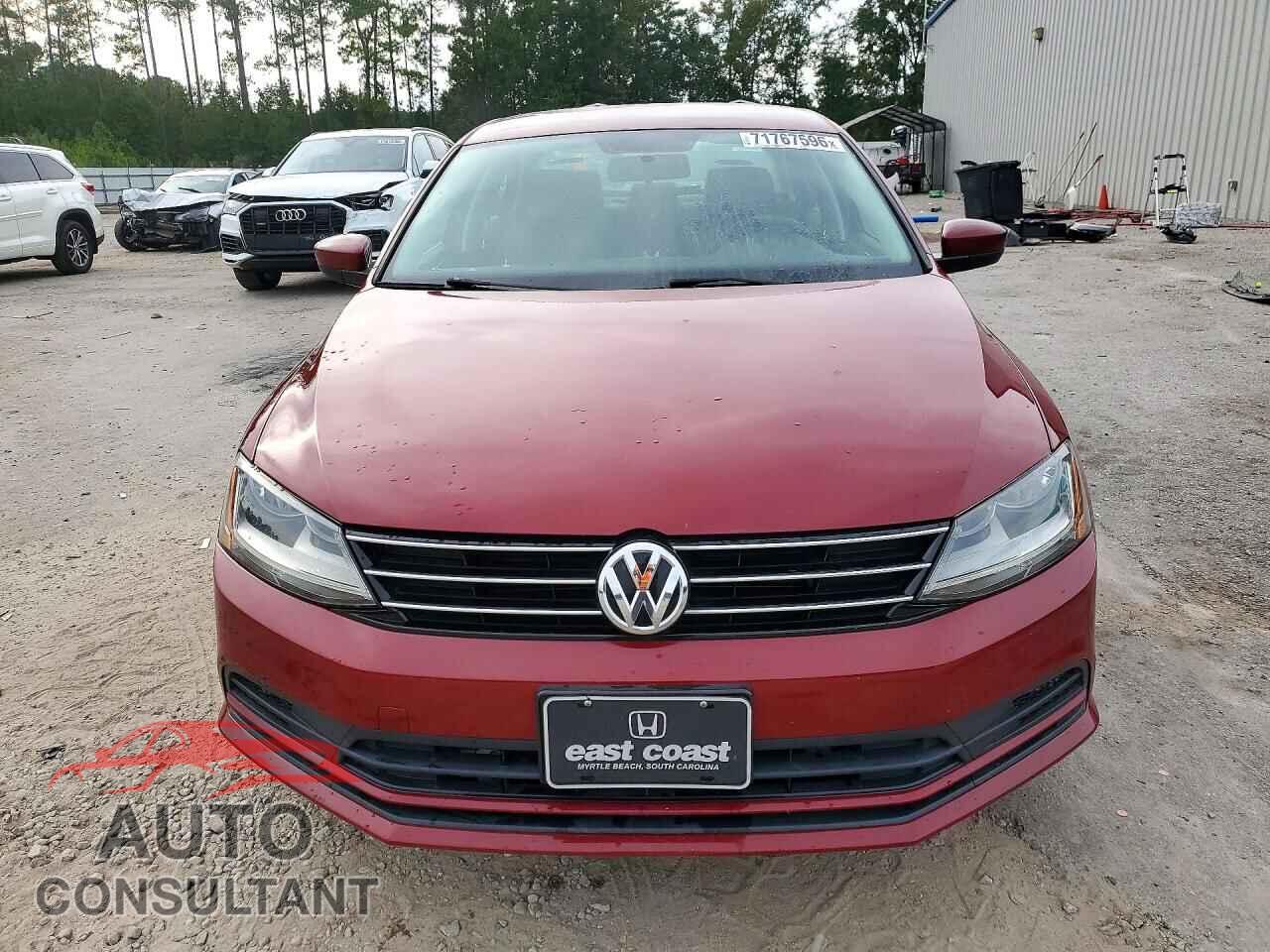 VOLKSWAGEN JETTA 2017 - 3VW2B7AJ3HM240247