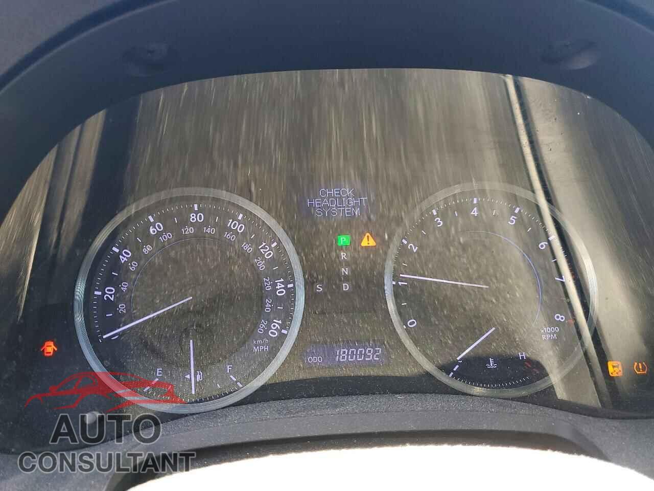 LEXUS IS 2011 - JTHCE5C23B5000586