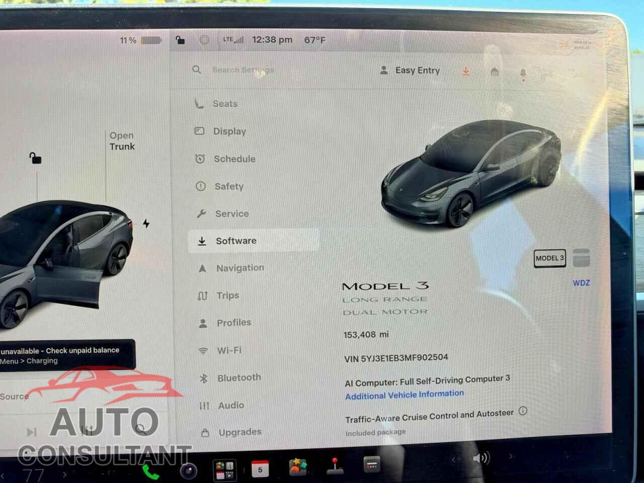 TESLA MODEL 3 2021 - 5YJ3E1EB3MF902504