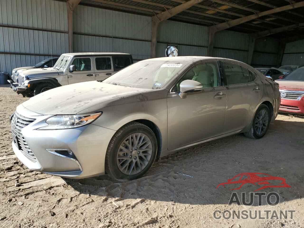 LEXUS ES350 2018 - 58ABK1GG3JU085703