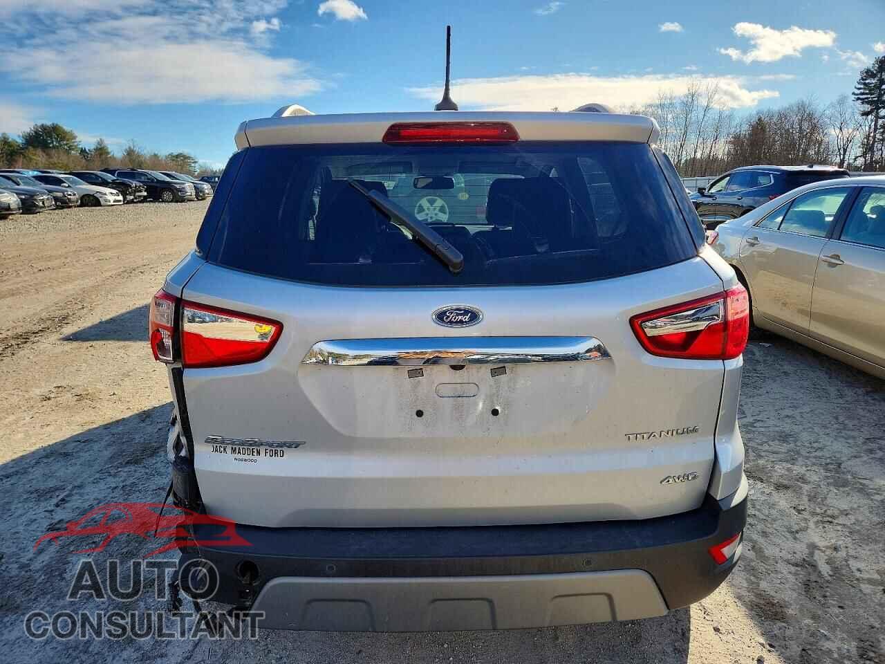 FORD ECOSPORT 2021 - MAJ6S3KL7MC398217