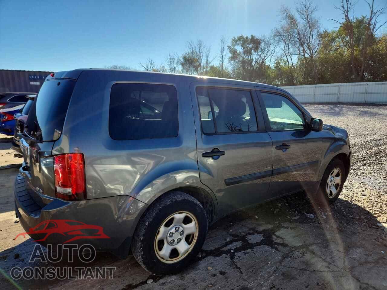 HONDA PILOT 2012 - 5FNYF4H21CB086035