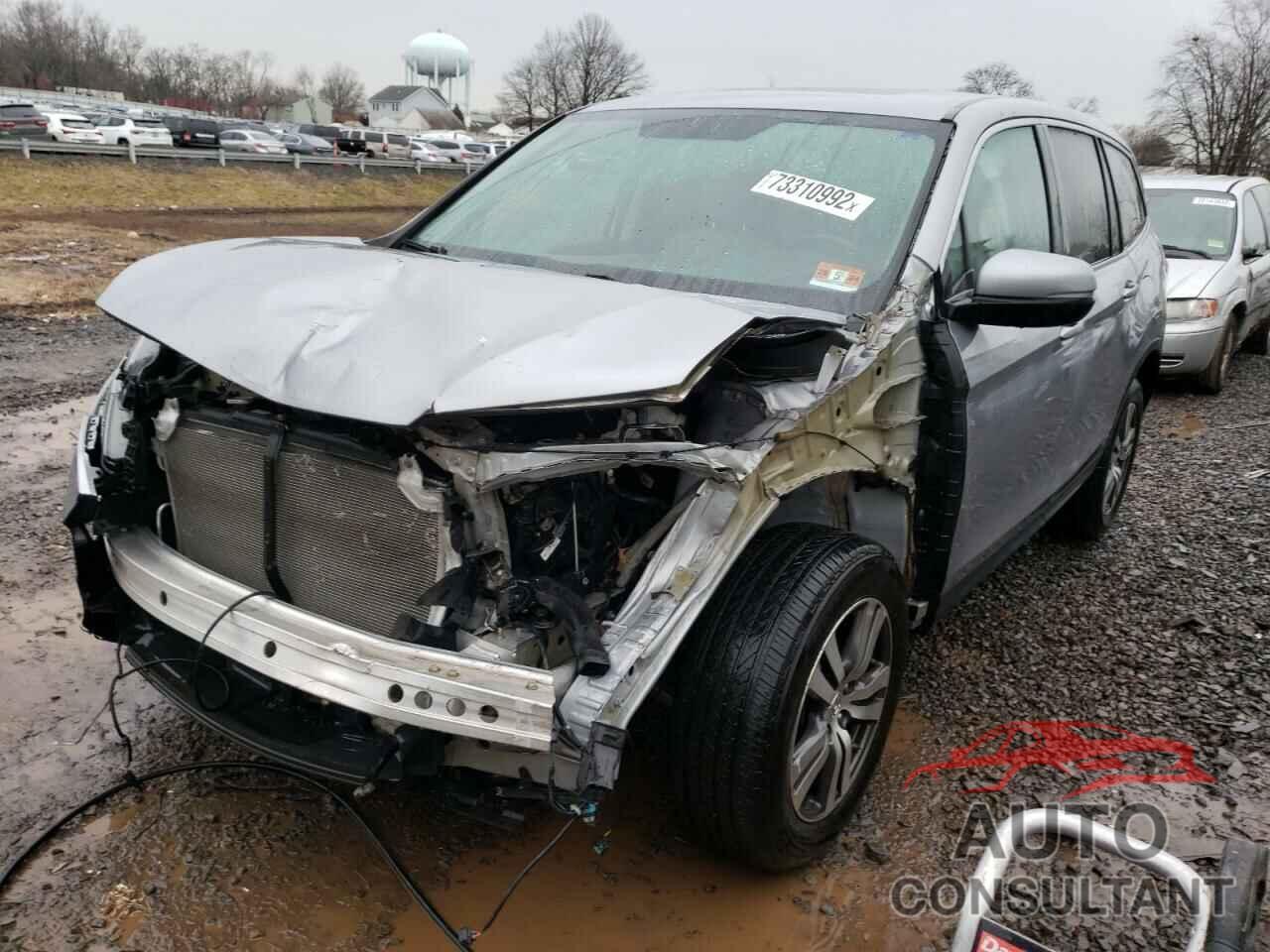 HONDA PILOT 2017 - 5FNYF6H58HB038660