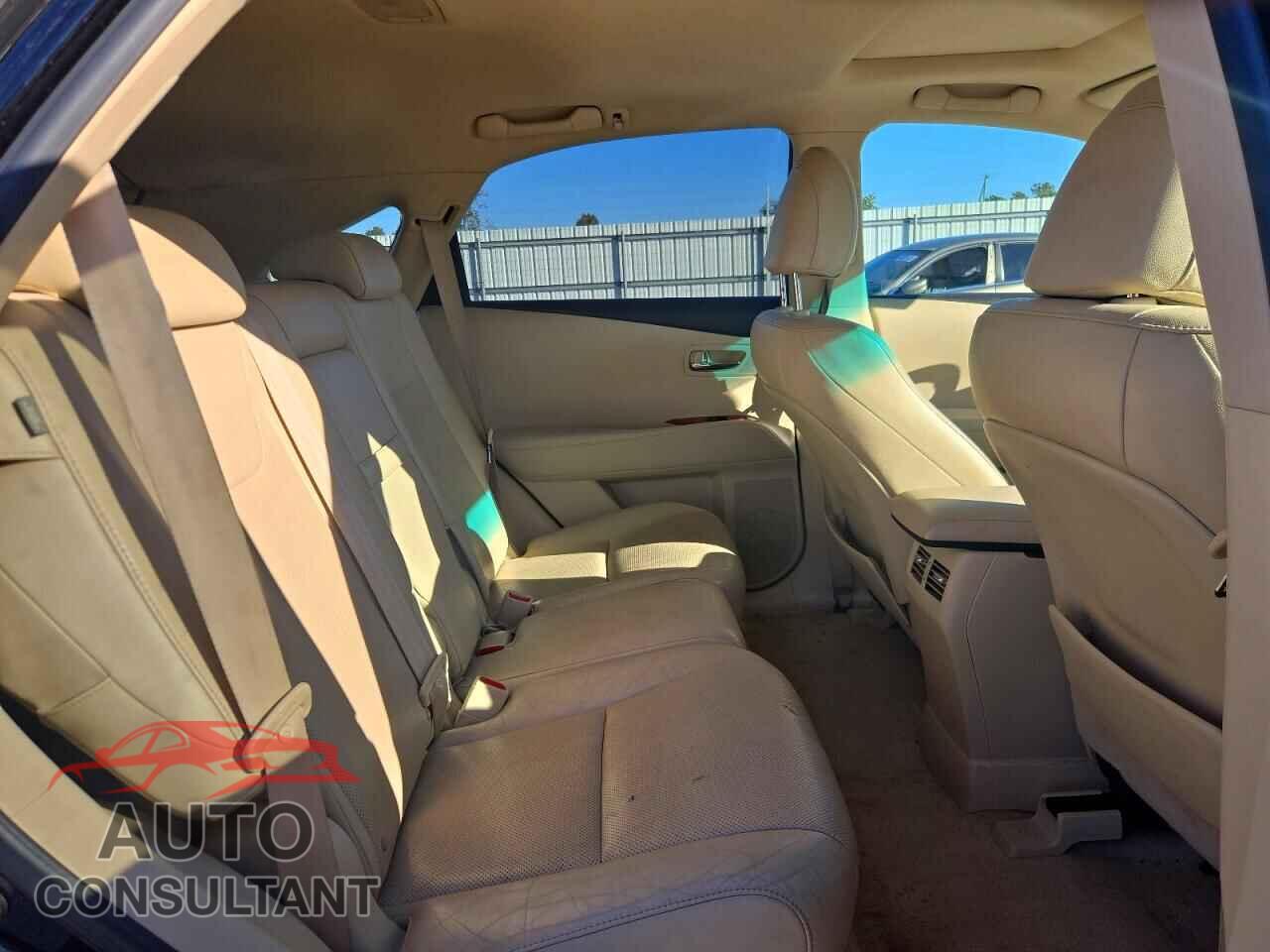 LEXUS RX350 2010 - 2T2BK1BAXAC044461