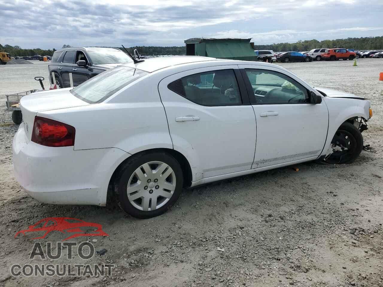 DODGE AVENGER 2013 - 1C3CDZAB6DN752384