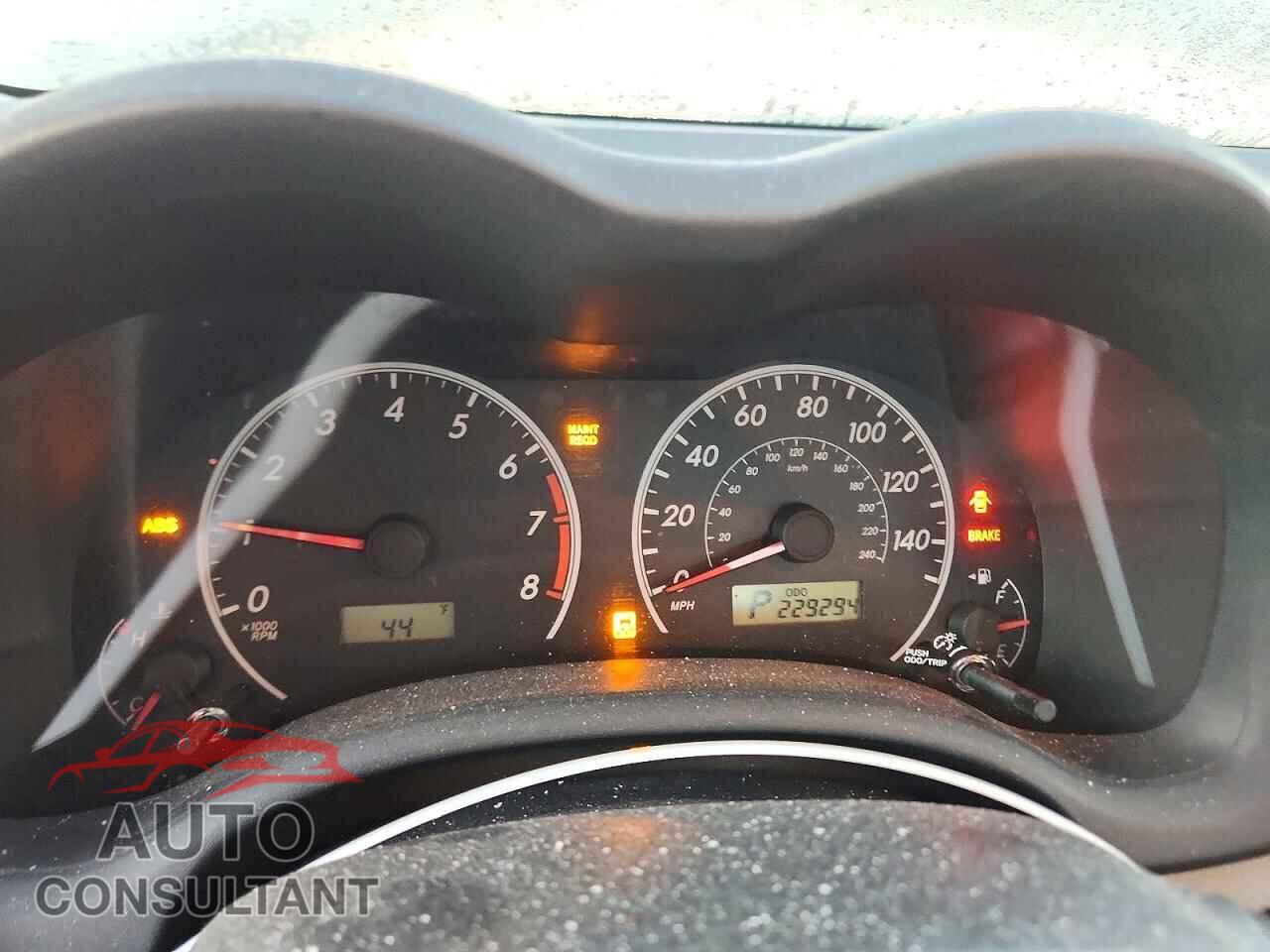 TOYOTA COROLLA 2013 - 5YFBU4EE7DP166973