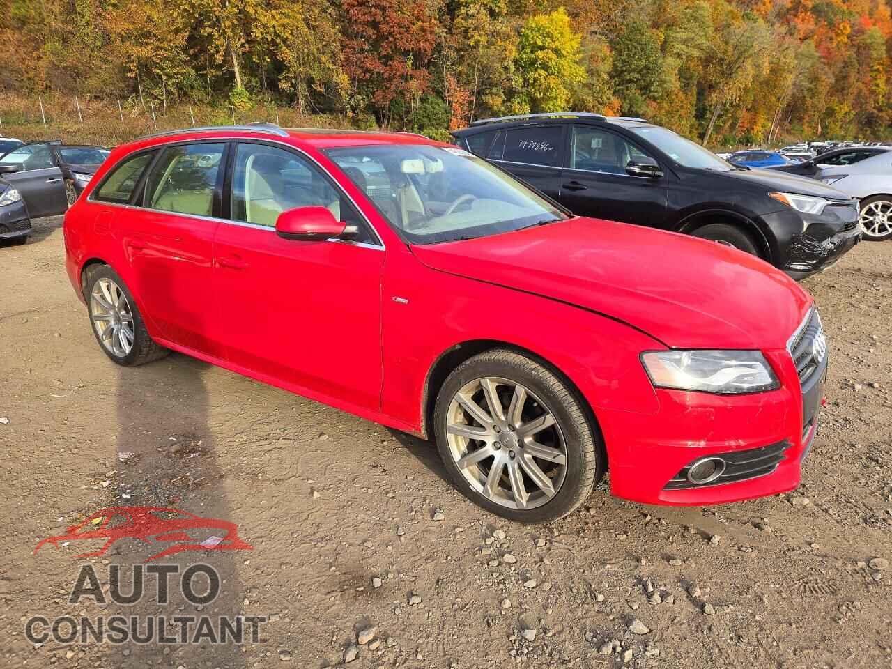 AUDI A4 2012 - WAU4FAFL8CA079307
