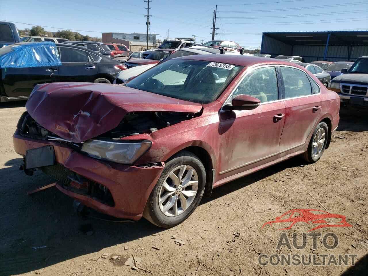 VOLKSWAGEN PASSAT 2017 - 1VWAT7A34HC004153