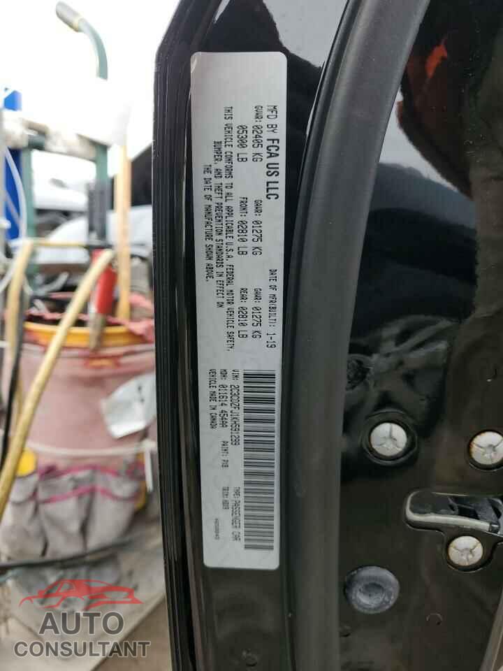 DODGE CHALLENGER 2019 - 2C3CDZFJ1KH591299