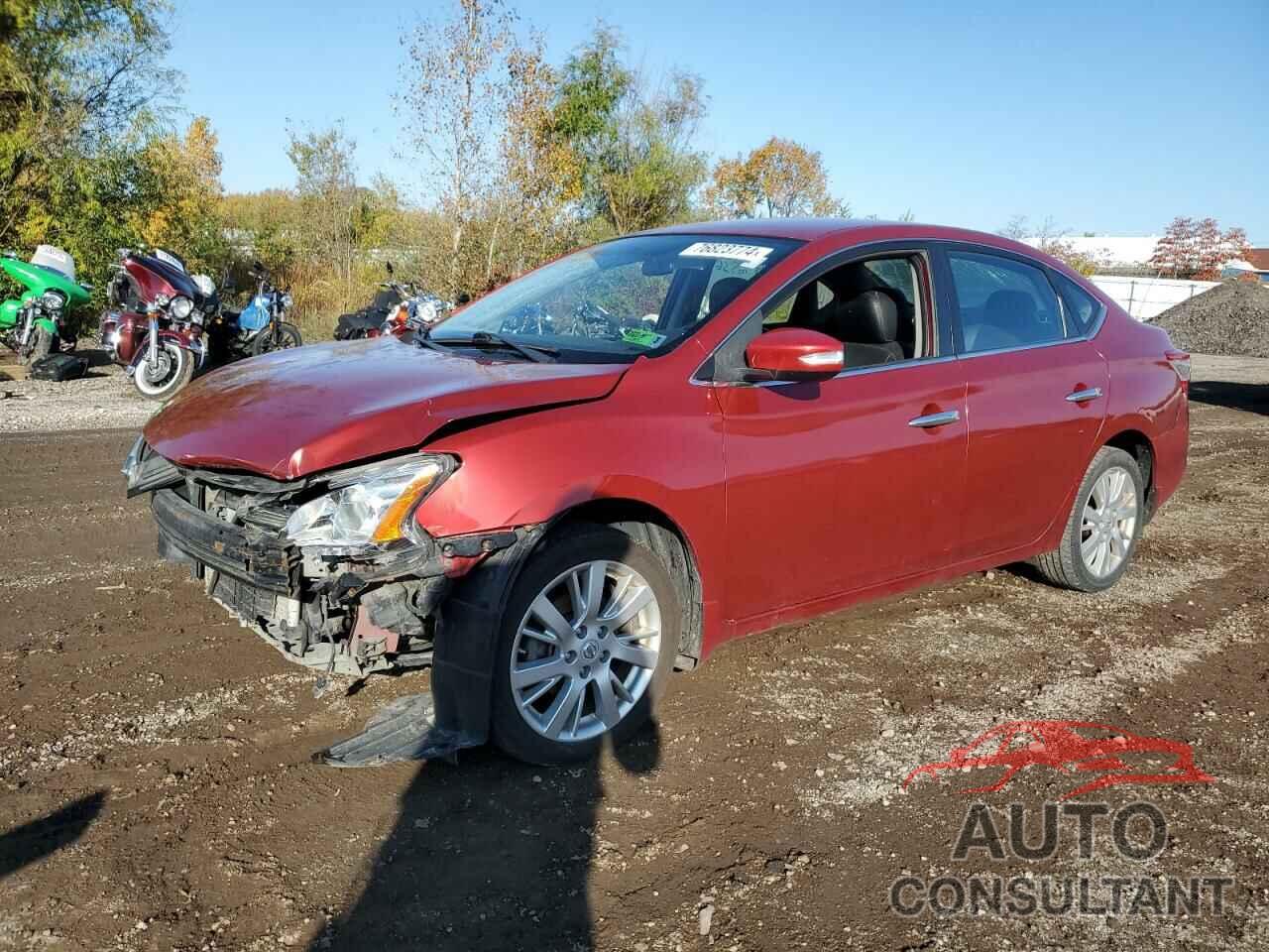 NISSAN SENTRA 2014 - 3N1AB7AP3EY276742