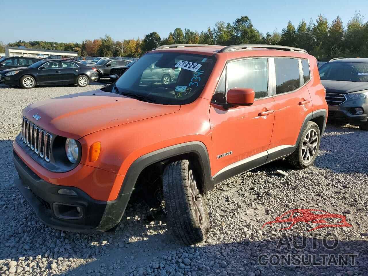 JEEP RENEGADE 2016 - ZACCJBBT6GPD75828