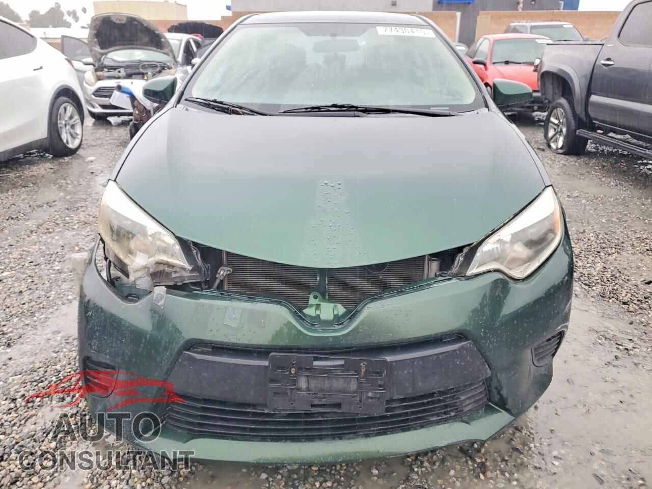 TOYOTA COROLLA 2014 - 2T1BURHE2EC007031