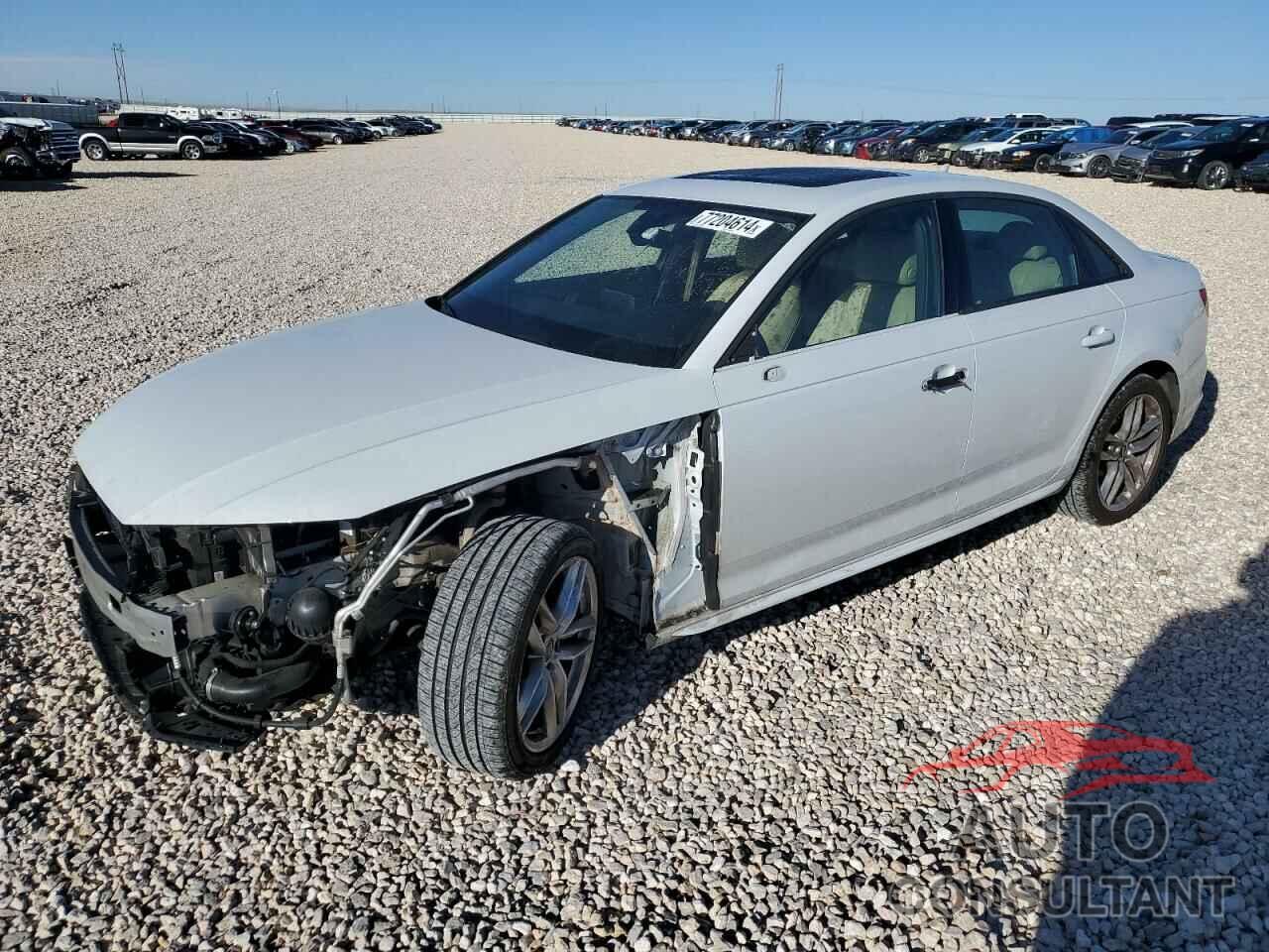 AUDI A4 2017 - WAUKMAF44HN058816