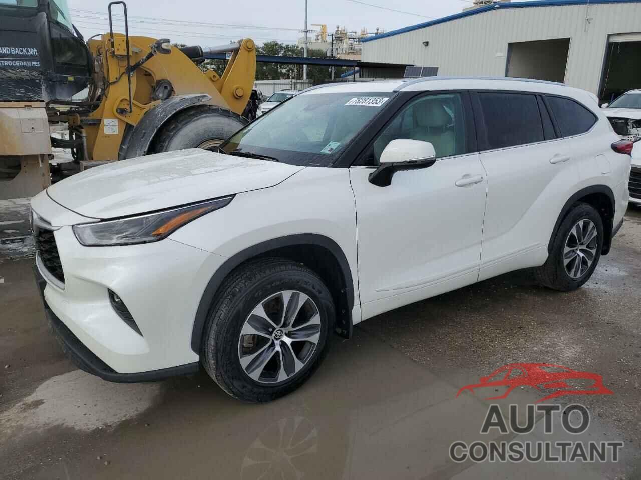 TOYOTA HIGHLANDER 2021 - 5TDGZRAH2MS044453