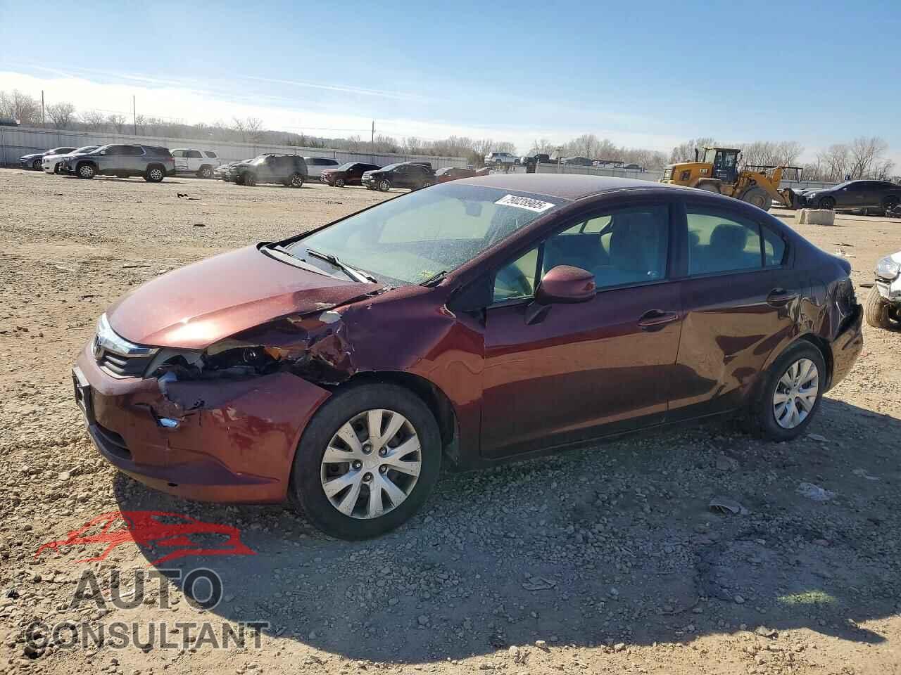 HONDA CIVIC 2012 - 19XFB2F5XCE089395