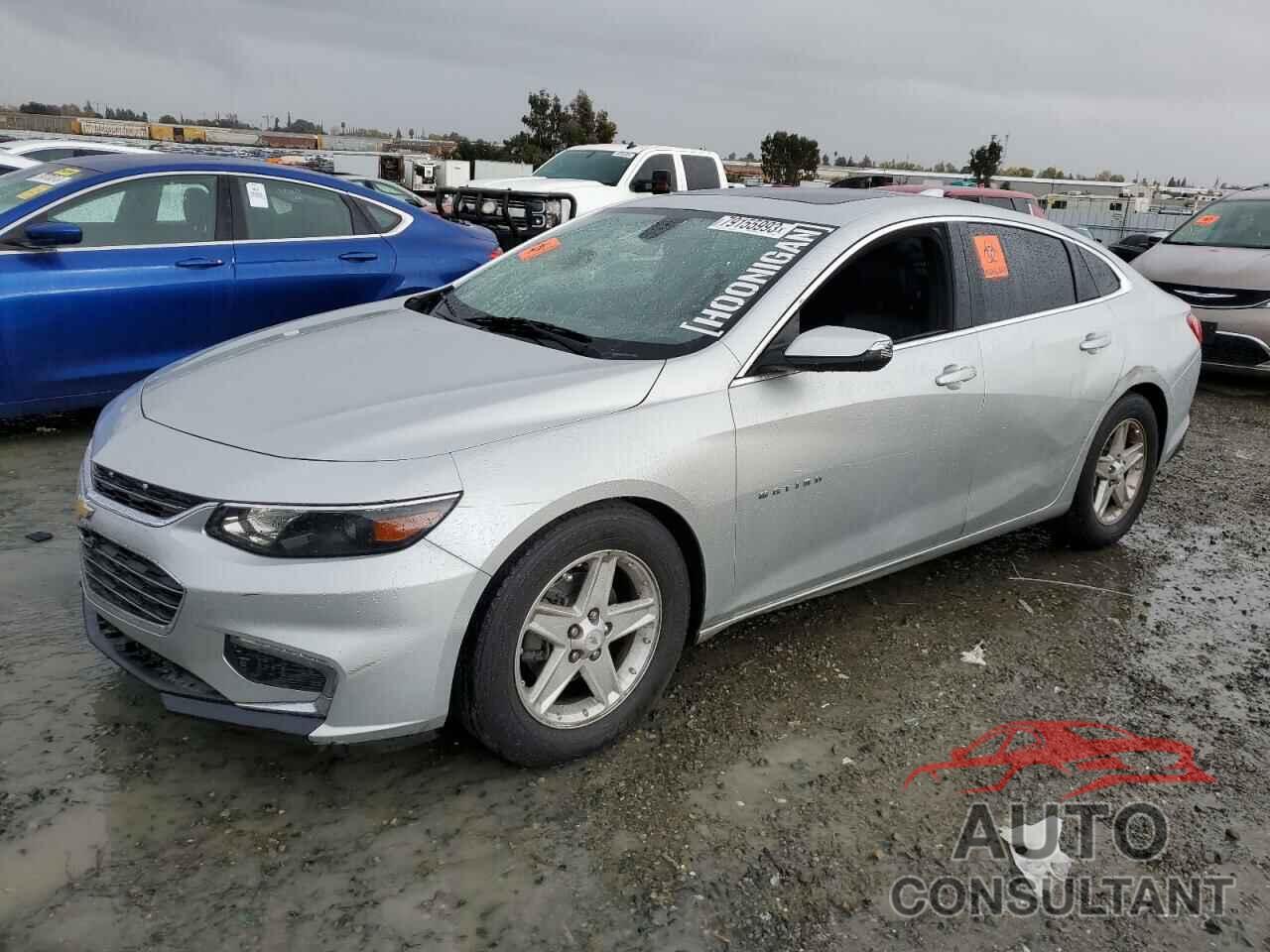 CHEVROLET MALIBU 2017 - 1G1ZE5ST8HF130302