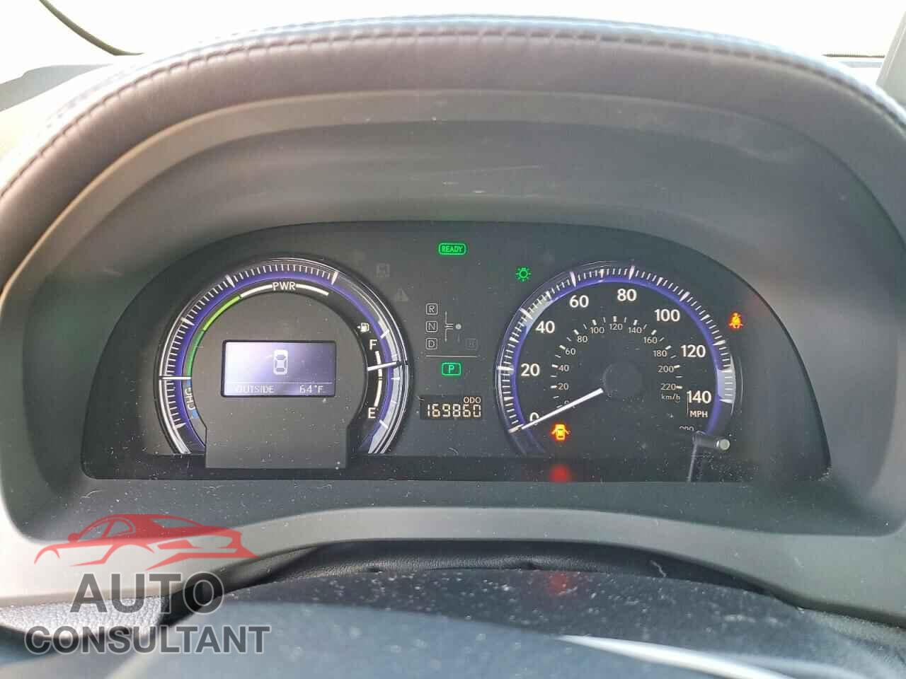 LEXUS HS 250H 2012 - JTHBB1BA9C2050482